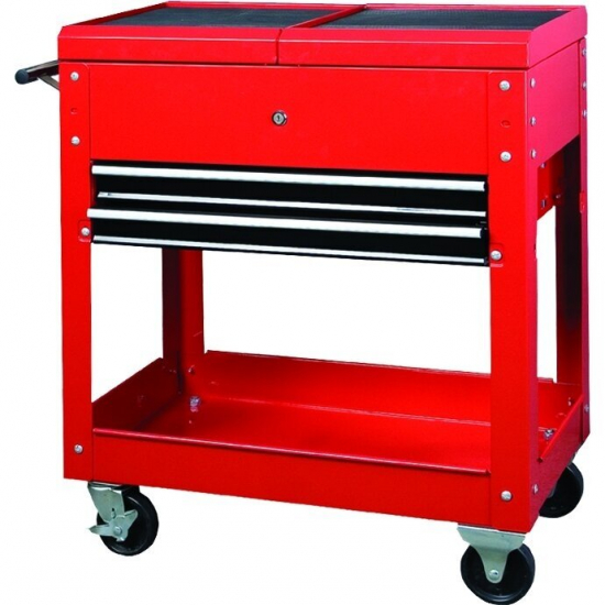 Trolley for tools, two drawers