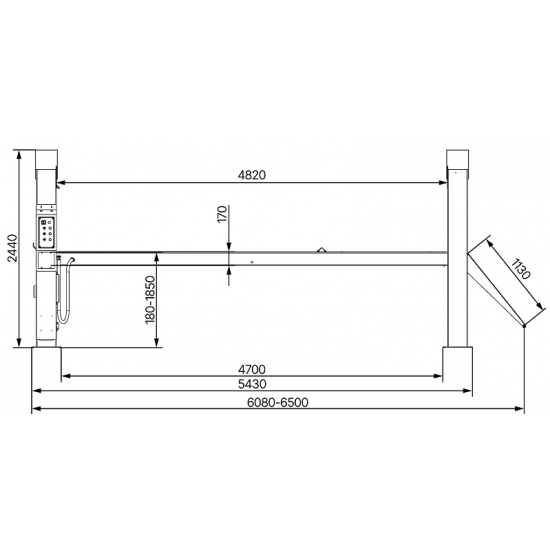 Four column lift ATH Four 46P