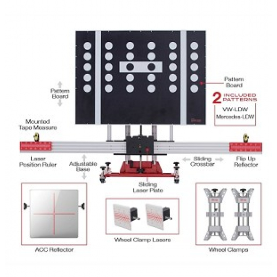 Autel MaxiSys ADAS kalibracijos sistema Basic kit