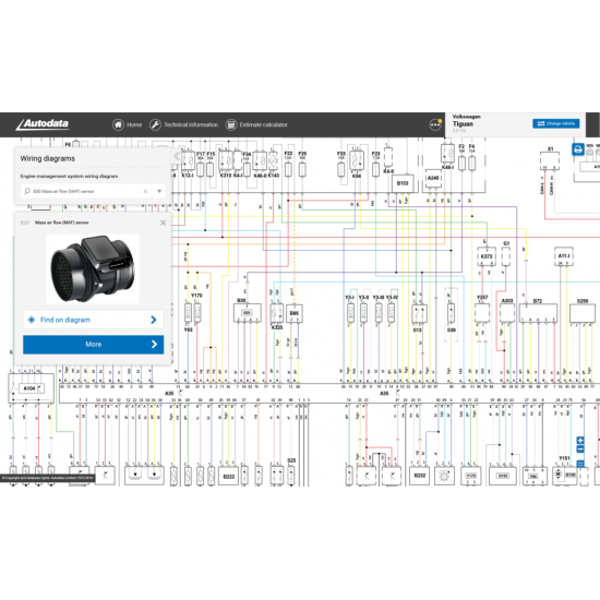 Autodata car and van technical information database for 5 users