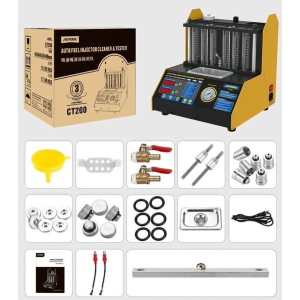 Autool CT200 petrol injectors testing and washing device