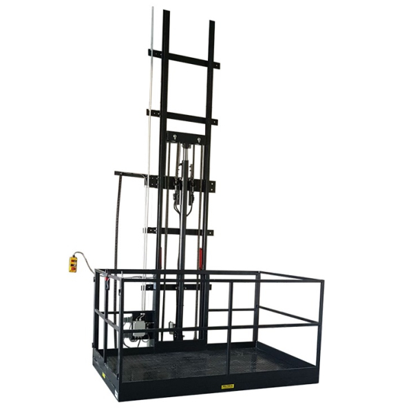 Hydraulic goods lift
