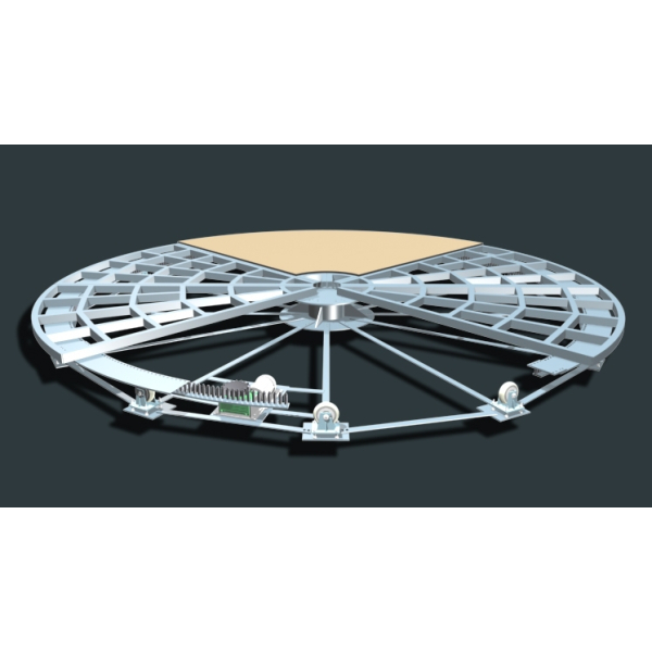 Car turning platform PLKING 360 °
