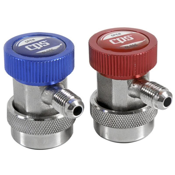 Manual coupler set for R134a A/C systems