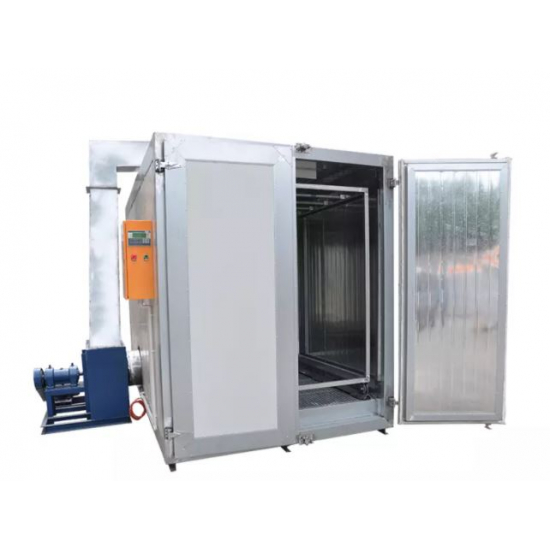 Large electric powder coating furnace COLO 1645