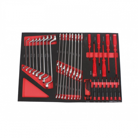 Professional tool cabinet with tools 7 drawers 319pcs.