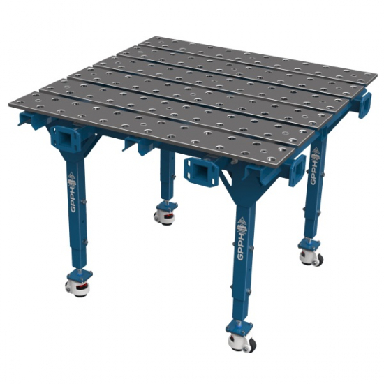 Modular welding table 1000x1000 mm