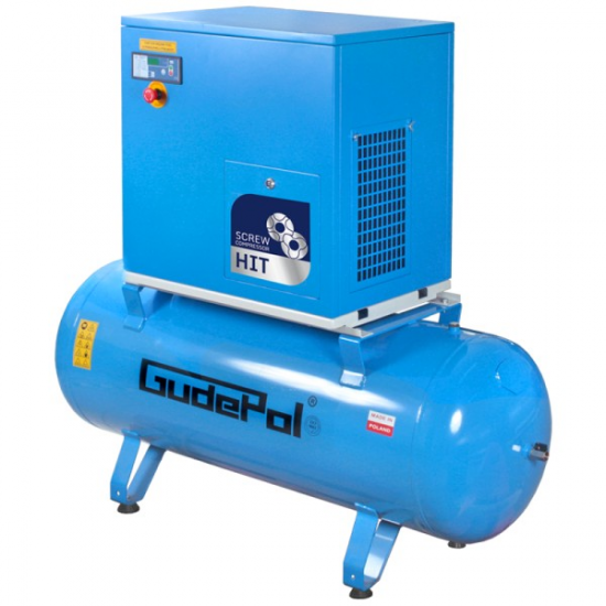 GudePol screw compressor 270l 10bar 4kW