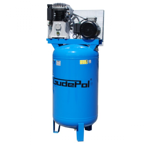 GudePol vertical air compressor 270L 515L / min 10bar