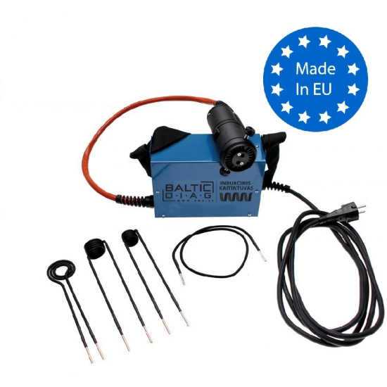 The BalticDiag induction heater is designed for fast, efficient and safe heating of metal parts.