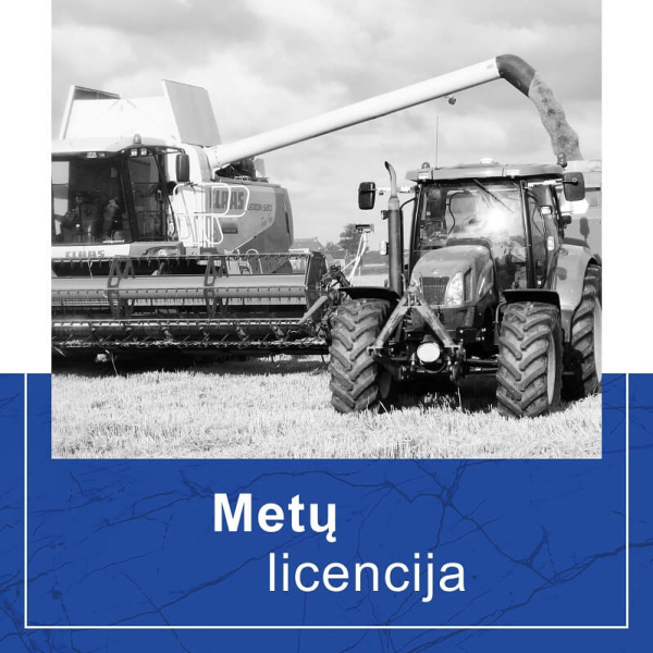 Agricultural machinery database Jaltest AGV - for a year