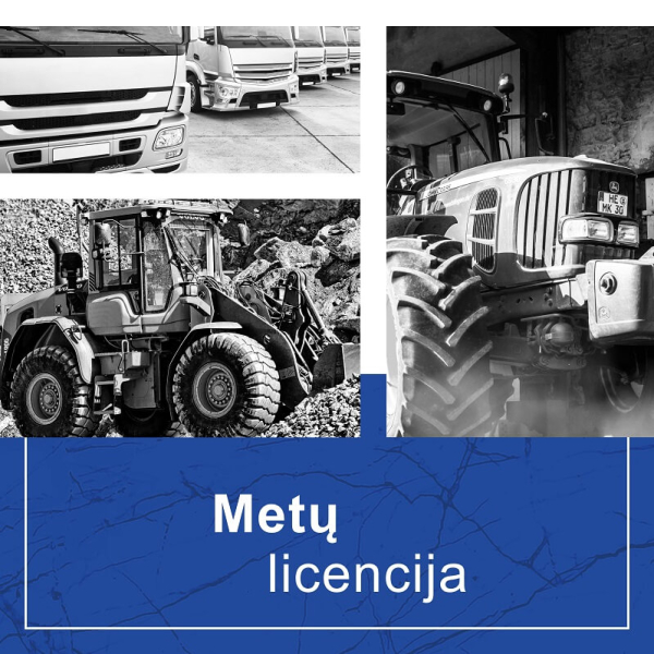 Commercial + agricultural + construction transport database Jaltest CV + AGV + OHW - for a year
