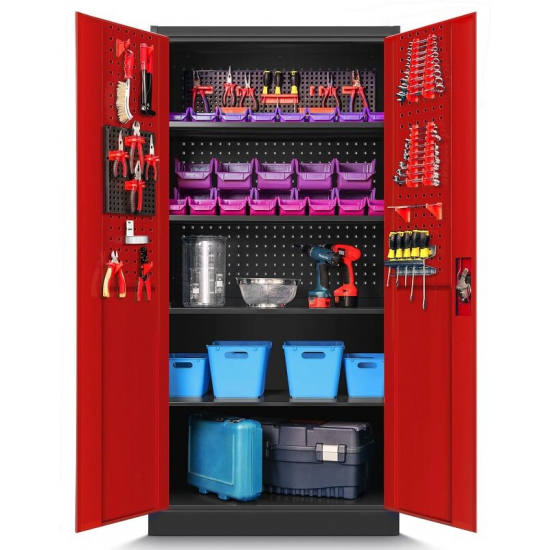 Jan Nowak metal workshop and tool cabinet Bruno RED