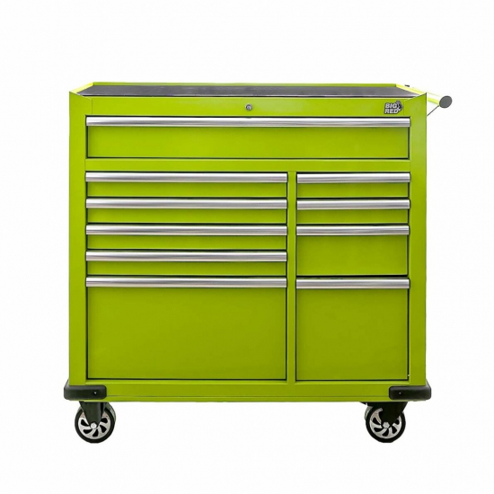 10 drawer tool trolley