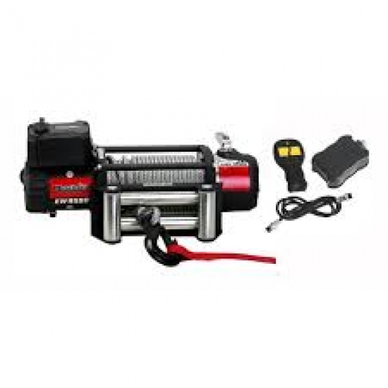 Electric winch EW9500, 12V (Radio control)