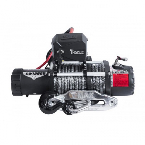 Electric winch (X-Power) 12V 4305kg (Synthetic rope)