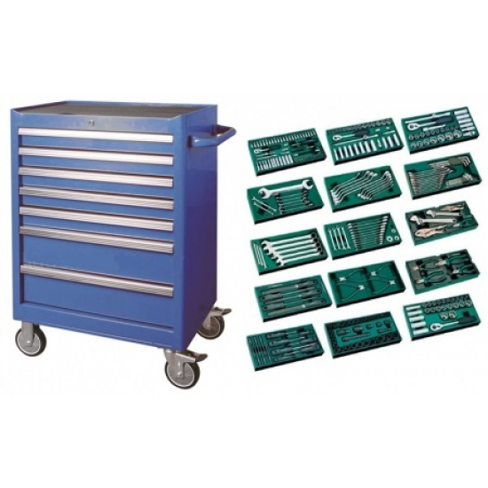 Tool cabinet with SATA tools 300pcs.