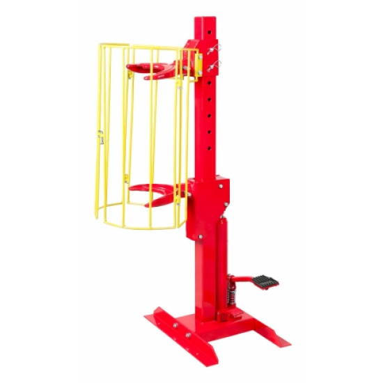 Hydraulic spring compressor 1000kg (with protection)