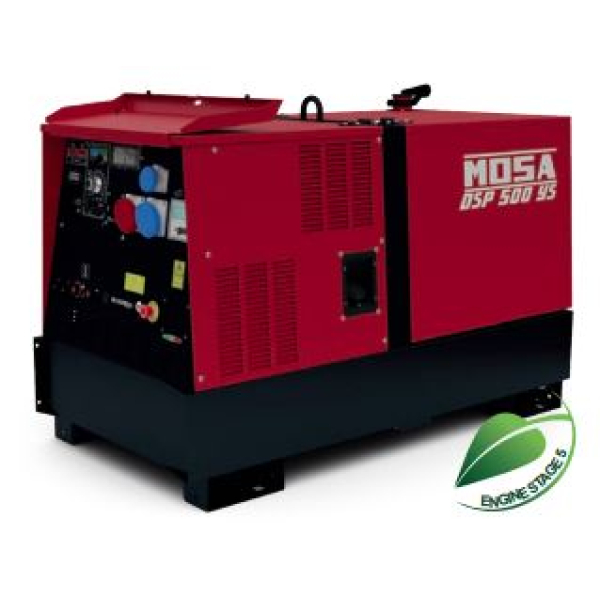 Dyzelinis generatorius-suvirintojas MOSA DSP 500 YS 18 kW 1500 aps/min
