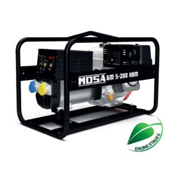 Gasoline generator MOSA GM 5-200 HBM 8.2 kW 3000 rpm