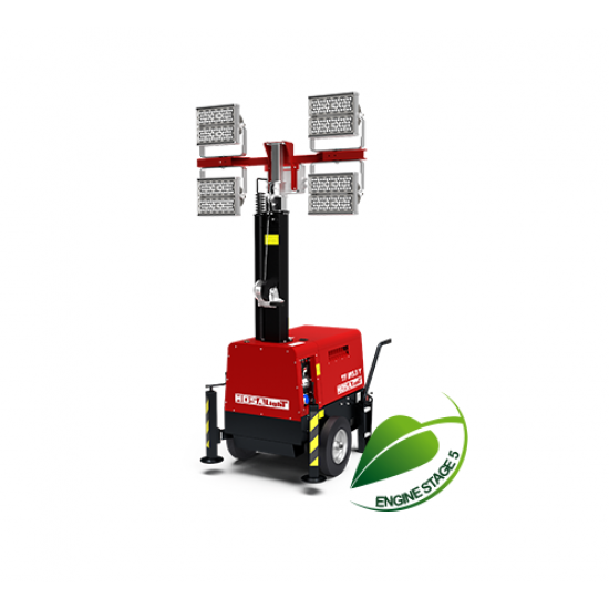 Mobile lighting tower with electric generator MOSA TF IM 5,5 Y