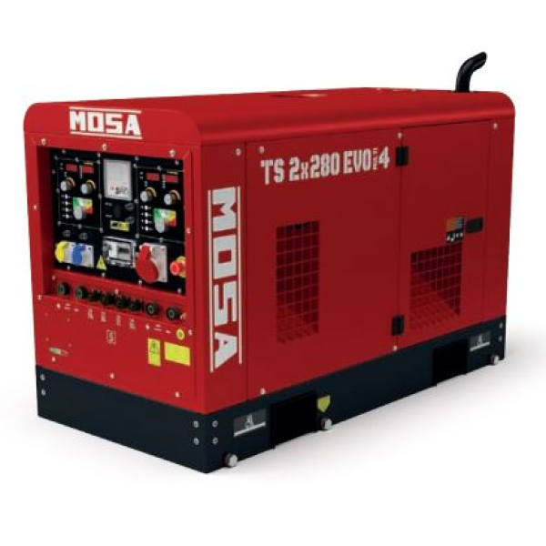 Dyzelinis generatorius-suvirintojas MOSA TS 2x280 EVO MULTI4 25.5 kW 3000 aps/min