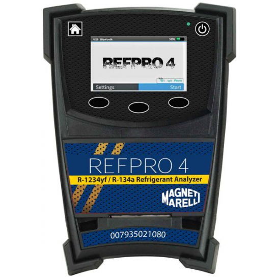 Freono identifikatorius ir analizatorius R134a, 1234yf Magneti Marelli RefPro 4