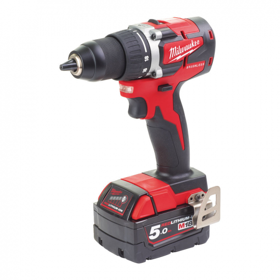 Akumuliatorinis suktuvas/gręžtuvas Milwaukee M18 CBLDD-502C