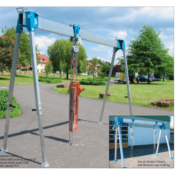 Aluminum crane 530