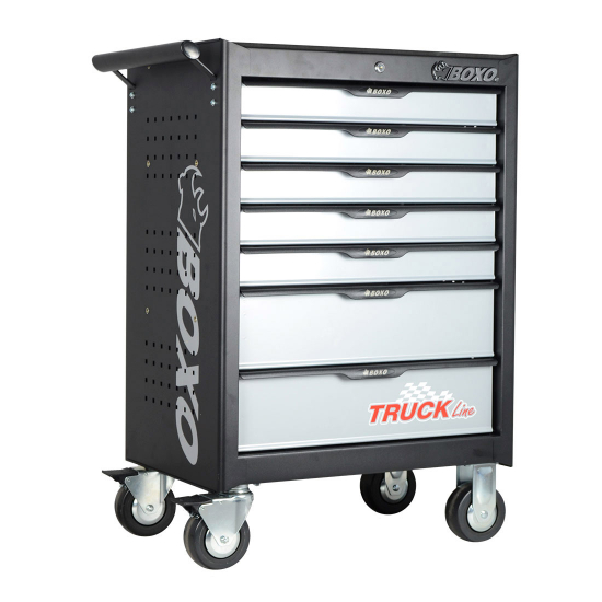 Tool trolley for BOXO trucks, 291 pcs.