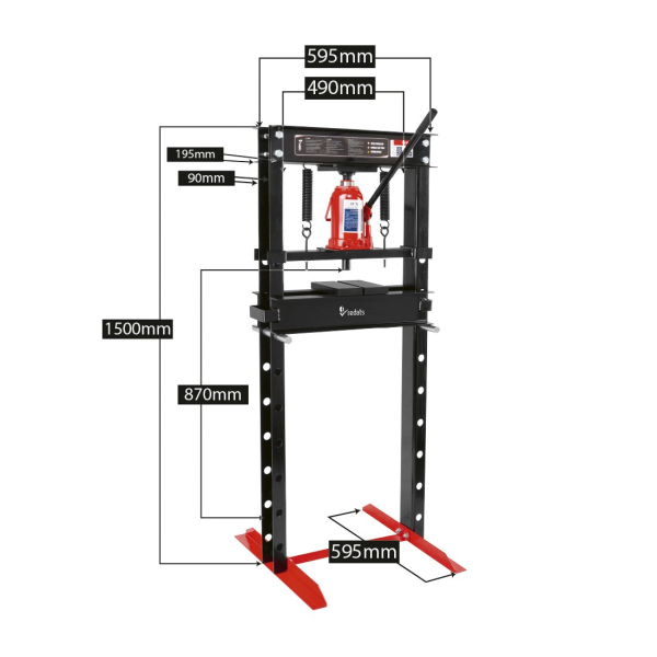 Hydraulic press 20 tons Redats H-320