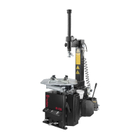 Motorcycle tire fitting equipment