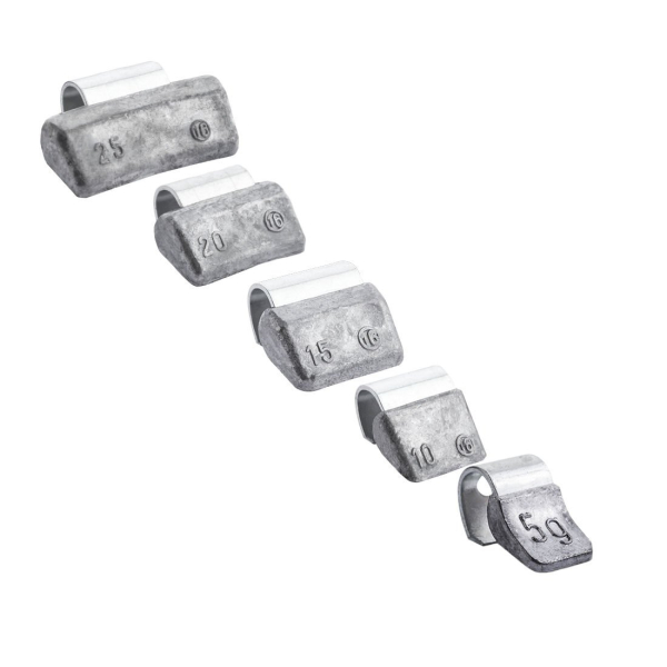 Forged weights for balancing 15 g 500 pcs.