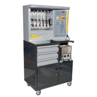 Universal fuel injector testing equipment
