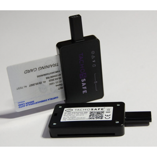 Tachograph and driver card reader Tacho5Safe