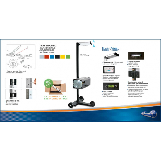 Mechanical headlight tester Tecnolux Argo 2019 / K