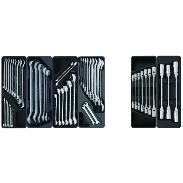 Mobile tool cabinet with 496 pcs. tools Valkenpower