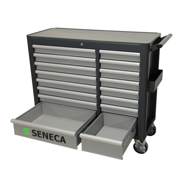 Mobile tool cabinet with 496 pcs. tools Valkenpower