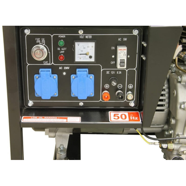 Diesel electric generator 230 V, 4,6 kVA