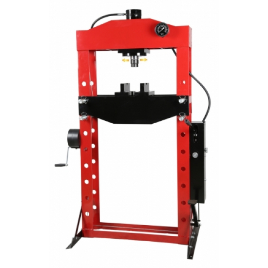 Hydraulic press with manometer 50t, stockings