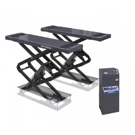 Weber DSH 3500 B double scissor lift