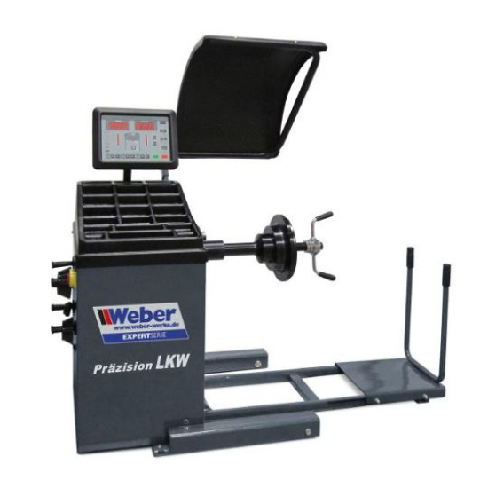 Weber Precision LKW truck wheel balancing machine