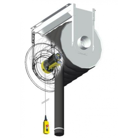 Electric gas hose reel GER