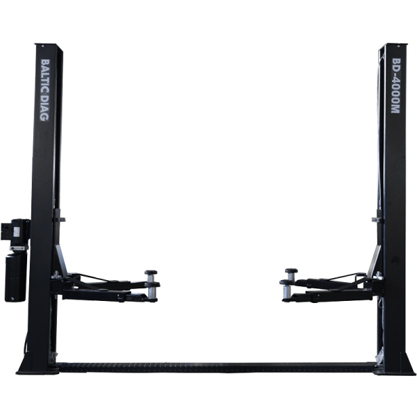 Double column lifter with mechanical claw locking and 2 + 3 stage claws, 4T BD-4000M3