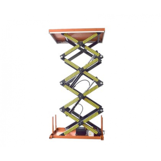 Hydraulic four-scissor lift 0.4-0.8t